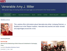 Tablet Screenshot of amymiller.com